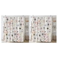 thumbnail image 2 of Cortinas de ducha a prueba de agua Bewildely YL456-6 180 cm * 180 cm 2piezas color agua, 2 of 6
