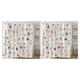 thumbnail image 3 of Cortina de ducha Inteprter Flores color beige 180cm x 180cm, 3 of 6