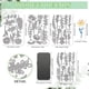 thumbnail image 2 of Troqueles de corte de metal para plantas, hojas y flores; plantilla para troquelar marcos; plantilla para troquelar hierbas; troquel de acero al carbono para repujado., 2 of 9