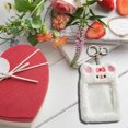 thumbnail image 4 of pitrice Photo ID Card Cover Protective Plush Photocard Holder for Girls Idol Photos White, 4 of 6
