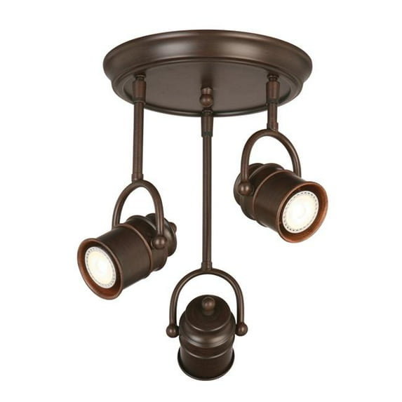 Design House 578054 Sheridan 3 Light LED Directional Ceiling Light - Oil Rubbed Bronze