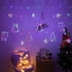 thumbnail image 2 of Cadena de luces navideñas con cervatillo, estrella, árbol de Navidad y campana navideña LED, 2 of 3