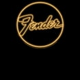 thumbnail image 2 of Men's Fender Neon Logo  Sweatshirt Black 3X Large, 2 of 4