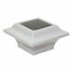 CAP Pomme Mfg Inc SL082W 2.5X2.5 en Aluminium Blanc POST Solaire Impérial – image 1 sur 8