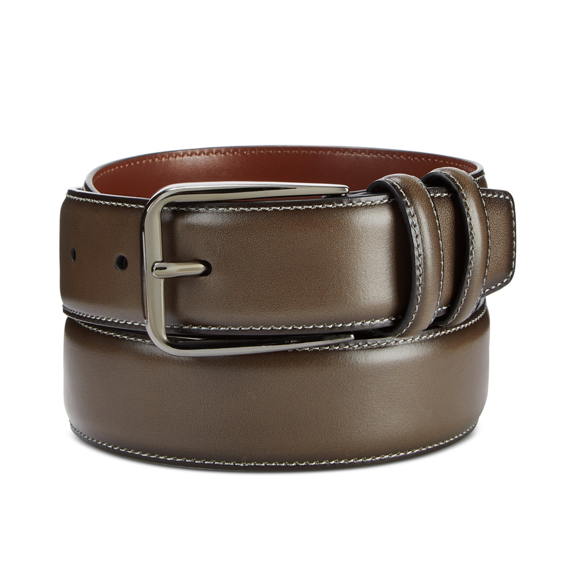 perry ellis leather belt