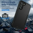 thumbnail image 3 of MYKOMI for Samsung Galaxy S21 Plus Case, Galaxy S21 Plus Case with HD Screen Protector [Military Grade Drop Tested] Heavy-Duty Tough Rugged Shockproof Protective Case for Samsung S21 Plus, 3 of 6
