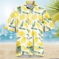 thumbnail image 3 of Camisa hawaiana con estampado 3D de pato para hombre, camisas casuales de playa de manga corta, blusa divertida de un solo pecho, ropa para hombre, envío gratuito, 3 of 5