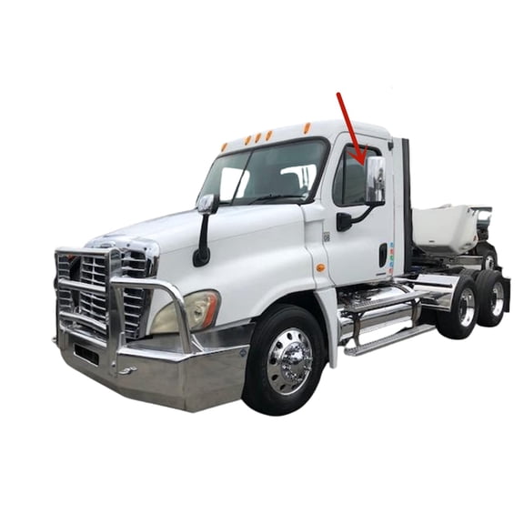 Driver Left Side Door Window Door Glass Compatible with Freightliner Cascadia 2008-2024 Models