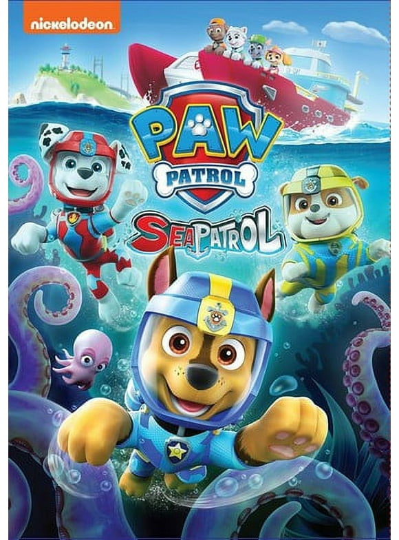 Paw Patrol: Sea Patrol (DVD) (Steelbook), Nickelodeon, Animation