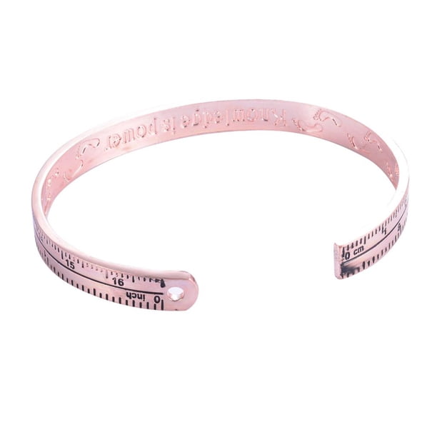Elegante pulsera austriaca abierta con cadena de mano, joyería para mujer, regalo Oro rosa