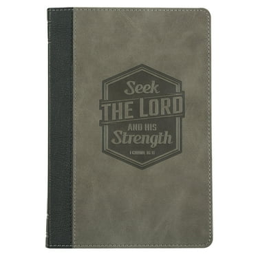 Journal Classic Gray Seek the Lord 1 Chron. 6:11, (Hardcover)