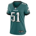 thumbnail image 2 of Women's Nike Cam Jurgens Midnight Green Philadelphia Eagles Team Game Jersey, 2 of 7