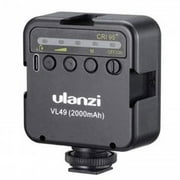 Ulanzi VL-49 Mini LED Video Light with 2000mAh Built-in Battery, 5500K Color Temperature