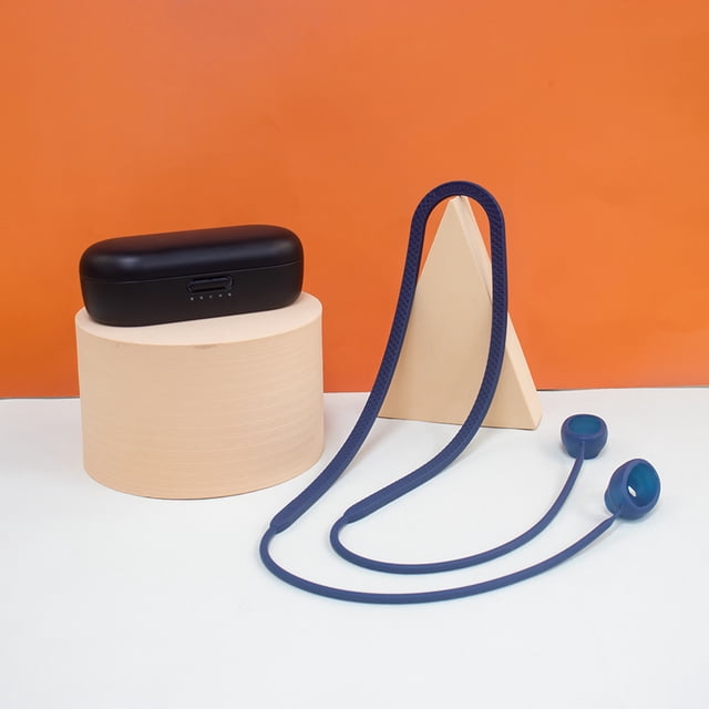 Cuerda Para Auriculares Antipérdida Cable de soporte para auriculares de cuerda antipérdida de silicona para auriculares deportivos BOSE (azul) Likrtyny Para estrenar