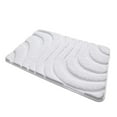 thumbnail image 4 of Alfombra de baño Soledad moderna antideslizante Lavable a máquina 40cmx60cm, 4 of 10