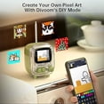 thumbnail image 2 of Tiivoo-2 Pixel Art Bocina Bluetooth con Pantalla LED Verde, 2 of 4