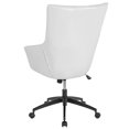 thumbnail image 3 of Barcelona Home and Office Upholstered High Back Chair in Black Leather, 3 of 4