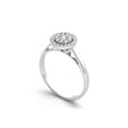 thumbnail image 2 of 1/3 Carat T.W. Diamond 10kt White Gold Single Halo Engagement Ring, 2 of 5