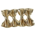 thumbnail image 5 of Offray 2 inch gold bow embellishments, 4 count, 1 package, pol yardurethane, 5 of 9