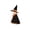 Orange, variant on Halloween Porch Goose Outfit Witch Geese Costume 23 Inch for Yard Lawn Outdoor Garden Patio