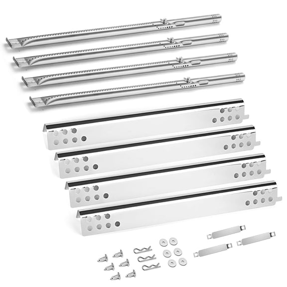 Grill Replacement Parts for Charbroil Performance 463342119, 463332718, 463347017, 463335517, 463376419, Grill Parts for Char-Broil 4 Burner Grill 463377017, 463376017, 16.93 inch Heat Plate