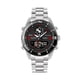 thumbnail image 1 of Reloj De Hombre Steiner Análogo Y Digital Luz Led Extensible de Acero Inoxidable 45 mm Rojo, 1 of 5