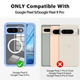thumbnail image 2 of Casetego for Google Pixel 9/Google Pixel 9 Pro Case,Compatible with MagSafe Full Body Shockproof with Built-in Screen Protector + Lens Protector Drop Protective Phone Cover,Blue, 2 of 8