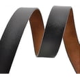 thumbnail image 4 of Leather Belt for Men 110cm-130cm Regular and Plus Size Men,Men's Belt for Jeans and Formal, 4 of 5