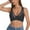#0351-Black, variant on Women's Plus Size Wireless T-Shirt Bra Front-Close Ultra-Thin Cups Seamless Full Coverage Everyday Bra for Plus Size Women, Comfortable Basic Bras