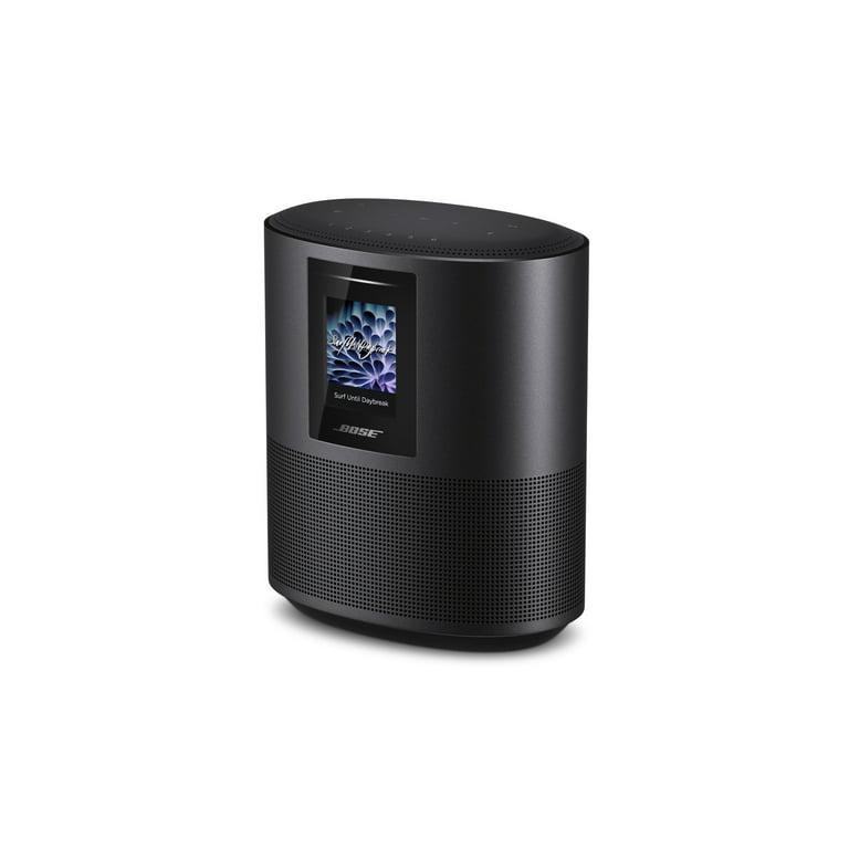 Built-in, with Control 500 Bose and Voice Black Smart Speaker Bluetooth Wi-Fi,