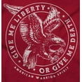 thumbnail image 2 of Give Liberty Freedom Patriotic Rights Hoodie Sweatshirt Women Men Brisco Brands L, 2 of 6