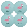 thumbnail image 2 of Flamingo in Blue Black Round Placemats Plate Mats 15 Inch Non-Slip Heat Resistant Washable PVC Set Indoor for Kitchen Dining Table 1PC, 2 of 6