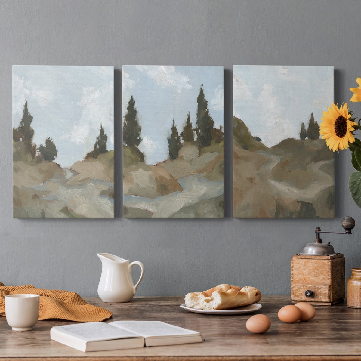 West Fork Hiking Trail I Premium Gallery Wrapped Canvas - Ready to Hang - 40 x 60 Each