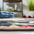 thumbnail image 4 of SAFAVIEH Four Seasons FRS435B Black / Purple Rug, 4 of 7
