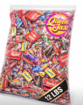 Ultimate Assorted Candy Party Mix - 12 LB Bag - Fun Size Skittles, Sour Patch Candy, Nerds, Jolly Ranchers Lollipops, Fruit Chews, Smarties, & More - Mega Variety Bulk Candy Assortment - Individually