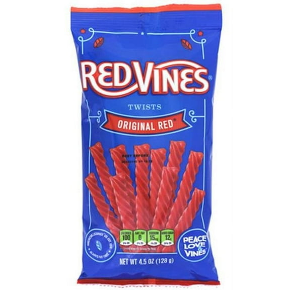 Red Vines Twists Original Red 4.5 oz. Bag