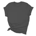 thumbnail image 4 of Solid Color Short Sleeve T Shirt For Men And Women Classic Crew Neck Casual Top Stretch Shirts for Women Layering Long Sleeve T Shirt Women Pack Long Sleeve Shirts Women Long Sleeve Tee Shirt Running, 4 of 5