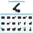 thumbnail image 5 of 2 soportes adhesivos de perfil bajo para Garmin Dash Cam, compatibles con Garmin Dashcam Mini 2, Mini 3, 45/46/47/55/56/57/65W/66W/67W/X110/X210/X310/Tandem/Speak/Speak Plus, 5 of 5