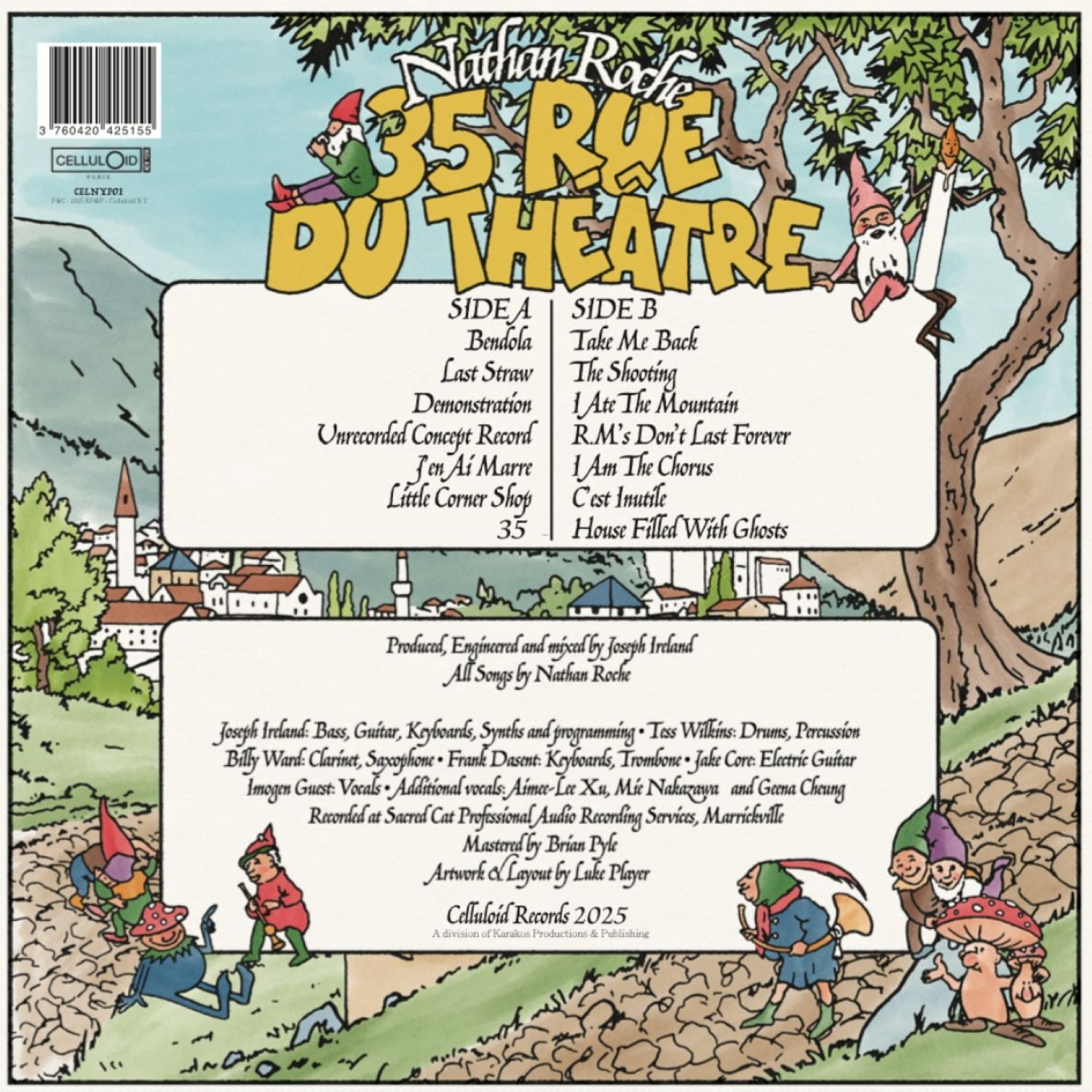Nathan Roche - 35 rue du Theatre - Music & Performance - Vinyl