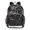 Purple Heart Bow, variant on Large Clear PVC Backpack Heavy Duty See Through Backpack for Adults Work Travel, Blue Butterfly Stars Printed 12L