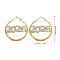 thumbnail image 2 of Houderco 2Pares De Con De Números Para Mujer Perfectos En Año Nuevo Y Graduaciones, 2 of 6
