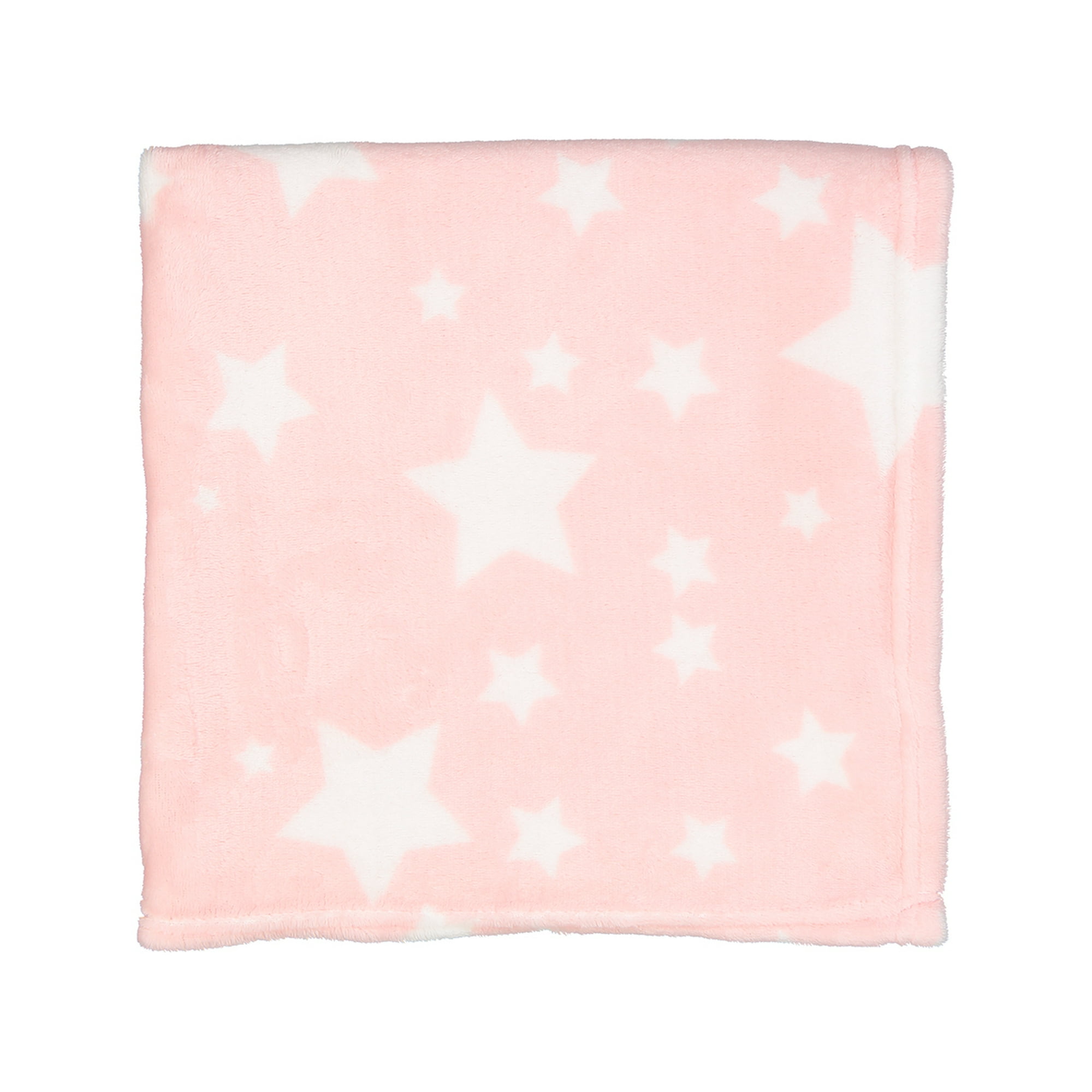 Pink fleece blanket baby sale