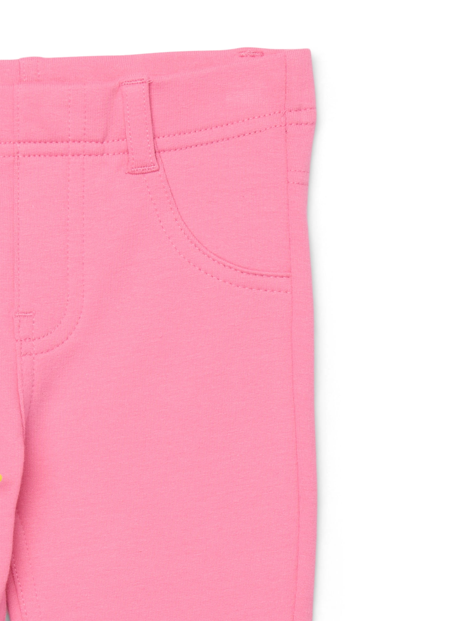 Garanimals Toddler Girl Solid French Terry Jeggings, Sizes 18M-5T