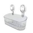 thumbnail image 2 of Elodie Suction Cup Shower Shelf Simple Storage Rack for Kitchen Toilet Laundry Room Gray, 2 of 8