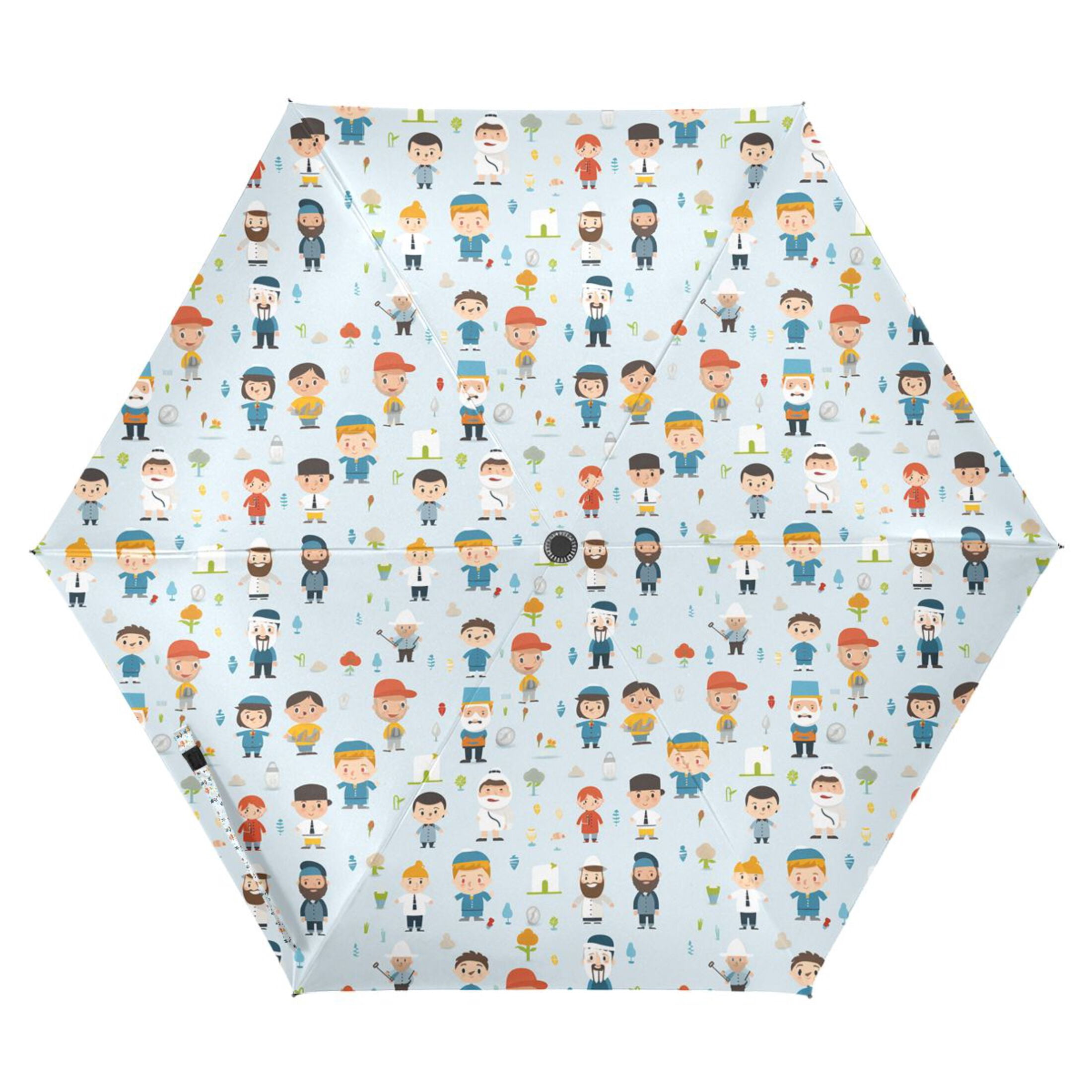 Various Character and Flower Compact Sun Umbrella Windproof Travel Umbrellas for Rain Strong Portable UV Protection