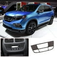 thumbnail image 3 of TINKI Compatible for Honda Pilot 2016-2022 Interior Accessories Carbon Fiber Center Consoles Cover Decals Protector Sticker, Soft Carbon Fiber, Black, 3 of 14
