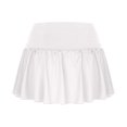 thumbnail image 3 of Nuoqisi Womens Pleated Tennis Skirt Ruffle Golf Skort Tummy Solid Fashion Control Athletic Skirts Workout Pickleball, 3 of 6