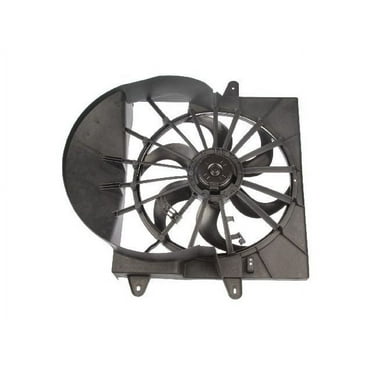 A/C Condenser Fan Assembly - Compatible with 2005 - 2008 Jeep Grand Cherokee 2006 2007