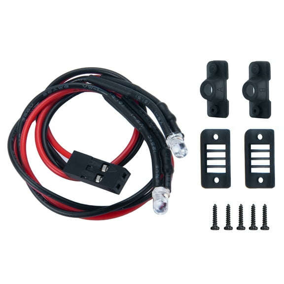 1Set Rear Tail Light Set for Axial SCX24 AXI00001 1/24 RC Crawler Car Upgrade Parts Accessories