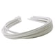 thumbnail image 1 of 10 Piezas de Bandas Elásticas para el Cabello Chouchous Blanco Crema Banda Alice simple, 1 of 7